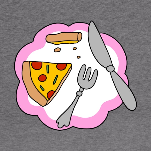 Pizza Dinner Plate by saradaboru